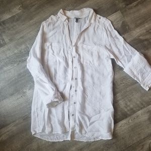 White Button Up Blouse